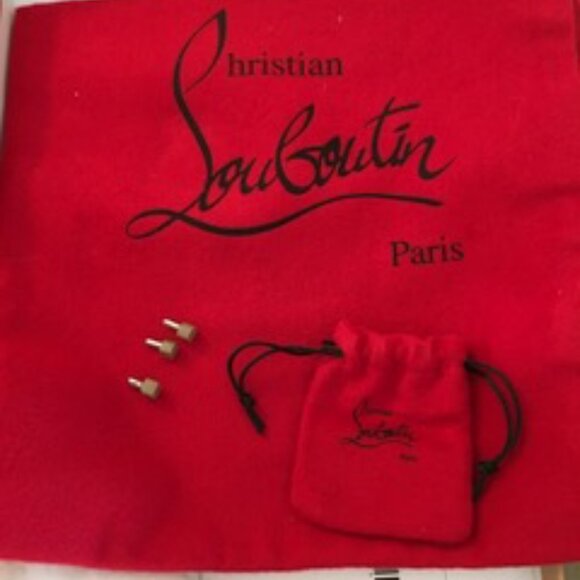 Christian Louboutin "So Kate" Nude Patent Leather Stiletto Pumps - Picture 13 of 15